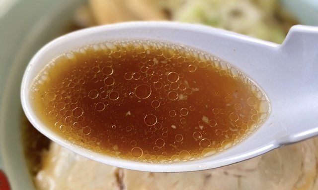 ダルマヤラーメンのスープ
